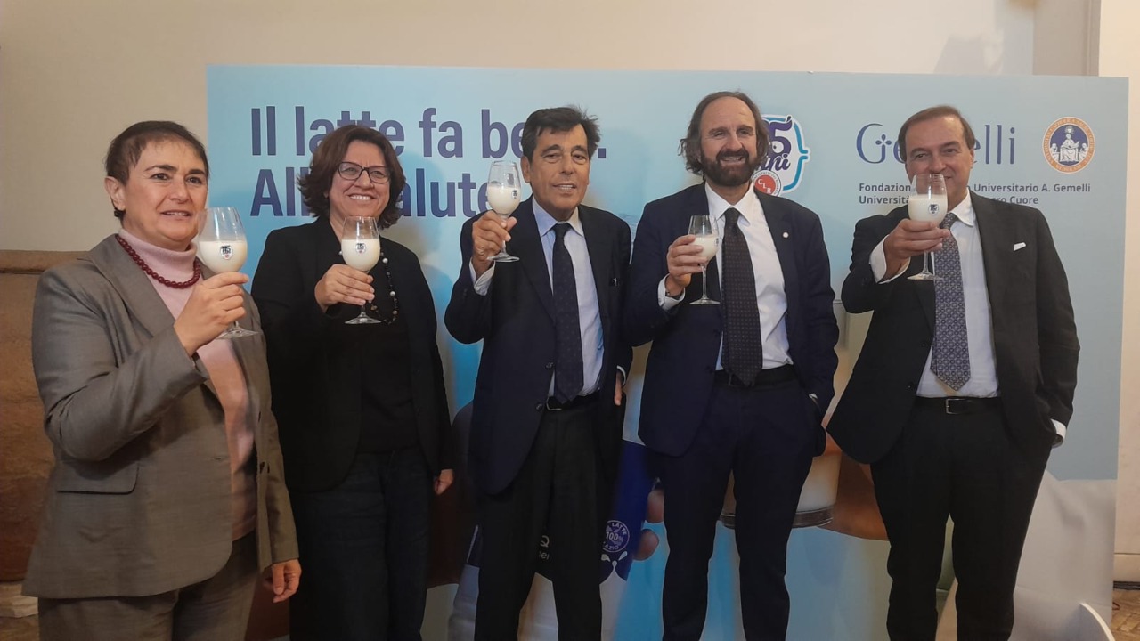 Centrale del Latte e Policlinico Gemelli insieme per valorizzare il latte fresco