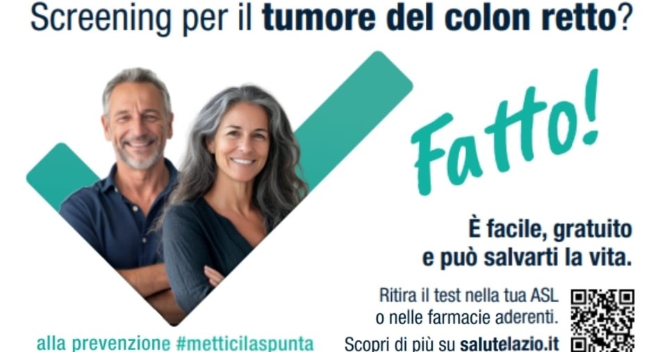 Avviata la campagna per la diagnosi precoce del tumore del colon retto