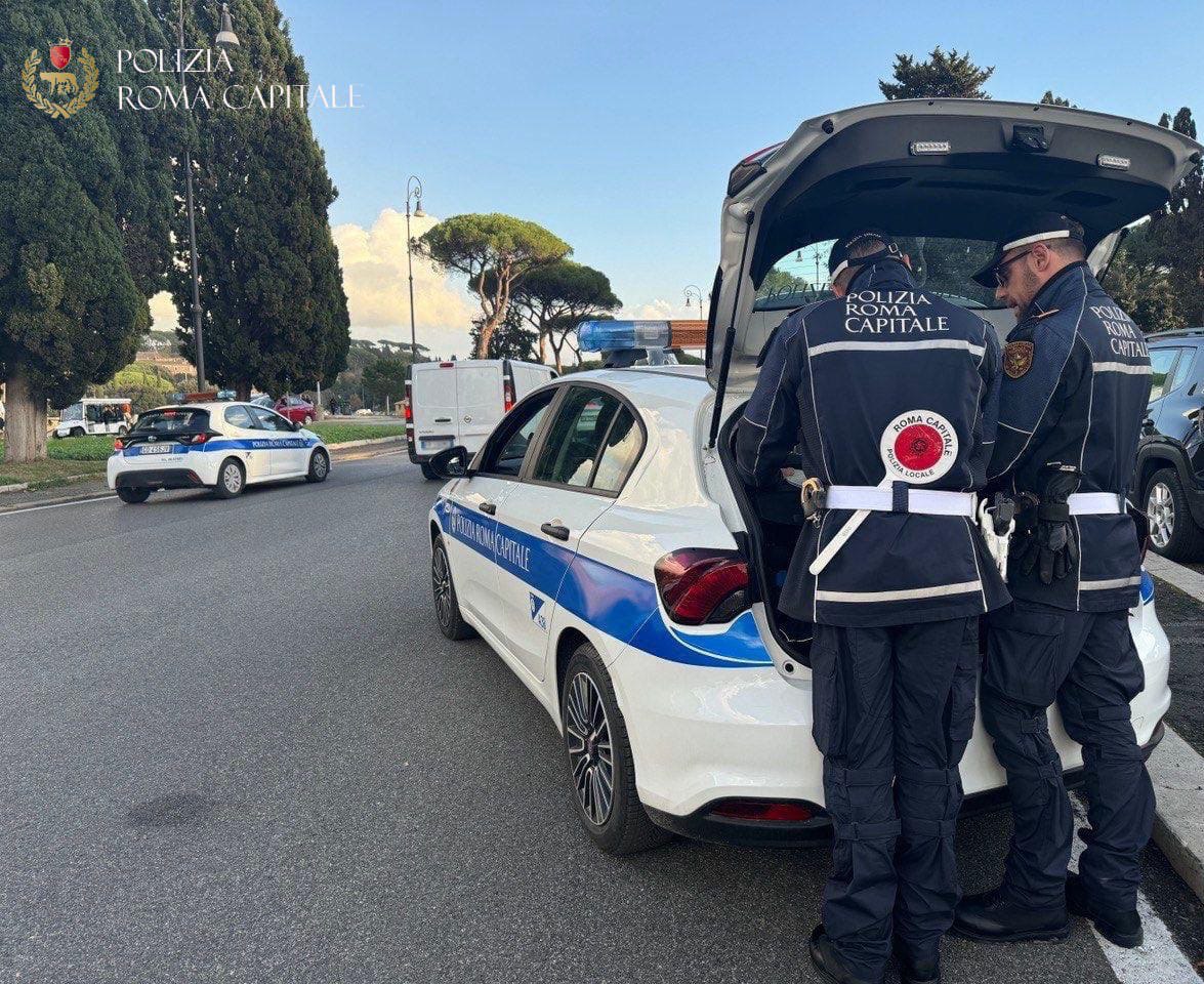 Controlli della Polizia Locale durante la Domenica Ecologica