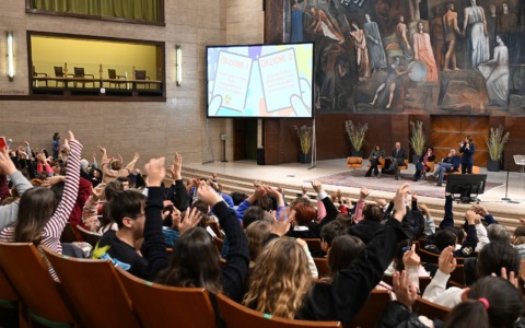 Facciamo Pace Tour alla Sapienza con gli studenti dei Municipi 2, 3, 14 e 15