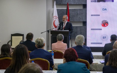 Francesco Rocca nei Territori palestinesi: “Due milioni per la sanità”