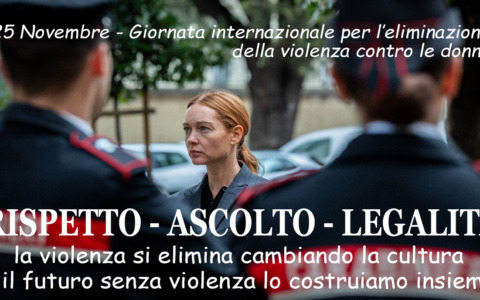 Il 25 novembre e l’impegno dei Carabinieri contro la violenza di genere