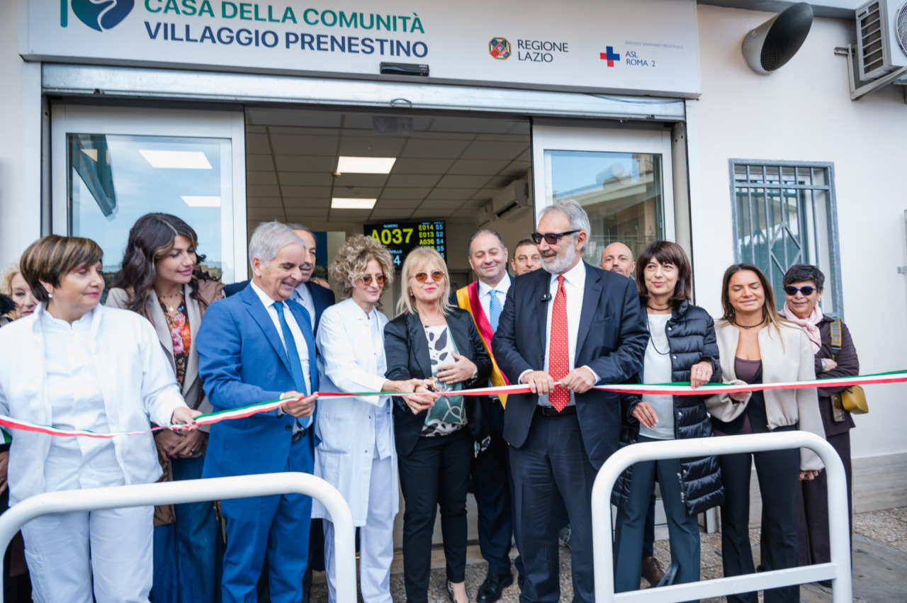 Inaugurata la Casa della Comunità “Villaggio Prenestino” nel Municipio VI