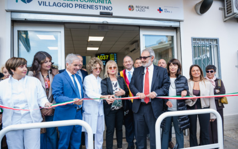 Inaugurata la Casa della Comunità “Villaggio Prenestino” nel Municipio VI