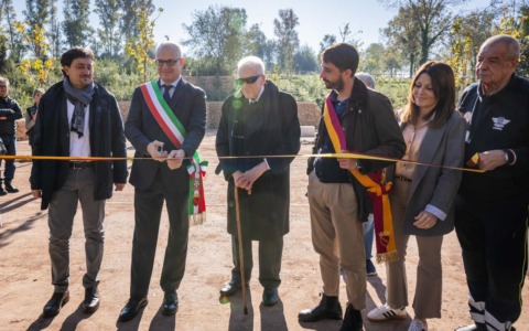 Inaugurato un nuovo tratto del Parco di Tor Marancia