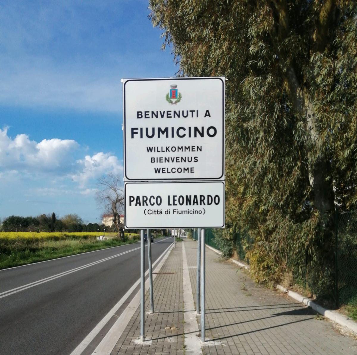 Inaugurazione del nuovo svincolo Anas su A90 a Fiumicino