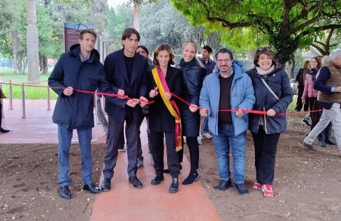 Inaugurazione della palestra all’aperto nel quartiere Prati