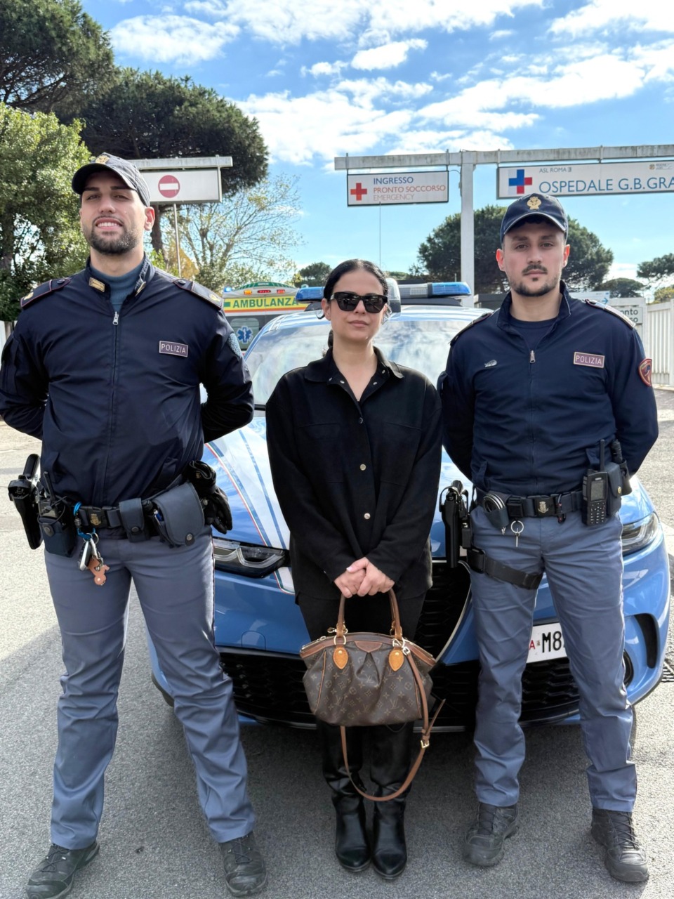 Intervento della Polizia di Stato salva un uomo sul raccordo anulare