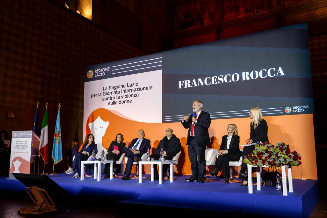 La Regione Lazio riafferma il suo impegno contro la violenza di genere