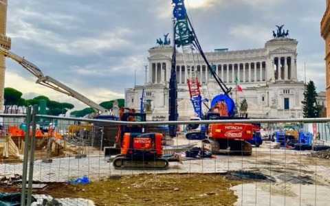 Modifiche alla viabilità a Piazza Venezia per i lavori della Metro C
