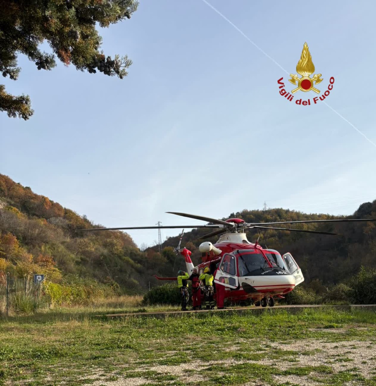 Ragazzo disperso sul Monte Gennaro salvato dai Vigili del Fuoco