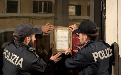 Sospensione di un locale a Trastevere: sanzione di 18 mila euro per irregolarità