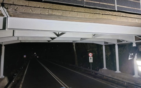 Acilia: completati i lavori sul cavalcavia di via delle Calle