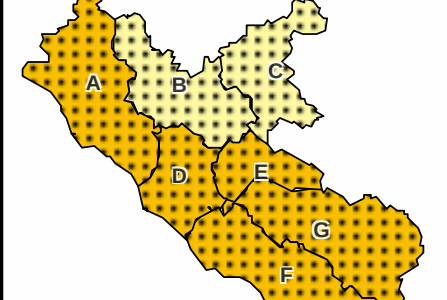 Allerta gialla per piogge e temporali su Roma e Lazio