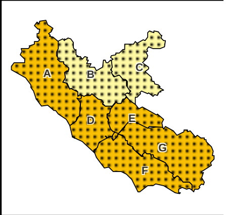 Allerta gialla per piogge e temporali su Roma e Lazio