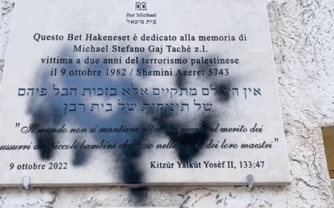 Atti vandalici alla Sinagoga di Monteverde: si indaga per odio razziale