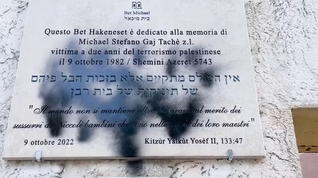 Atti vandalici alla Sinagoga di Monteverde: si indaga per odio razziale