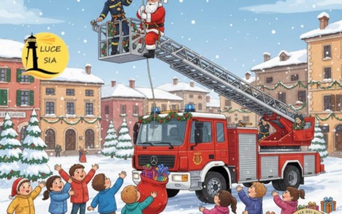 I Vigili del Fuoco in scena per il Natale a Ponte di Nona