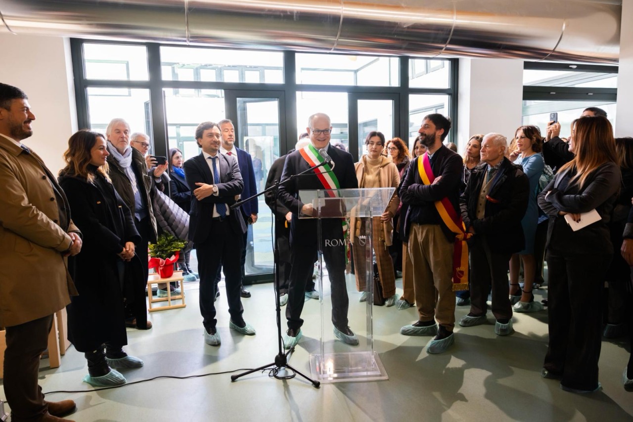 Inaugurato il nido comunale “Il piccolo cosmo di Siro” a Roma