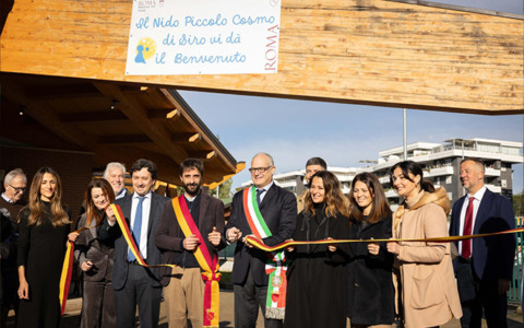 Inaugurato il nuovo nido comunale a Grotta Perfetta