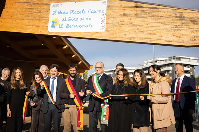 Inaugurato il nuovo nido comunale a Grotta Perfetta