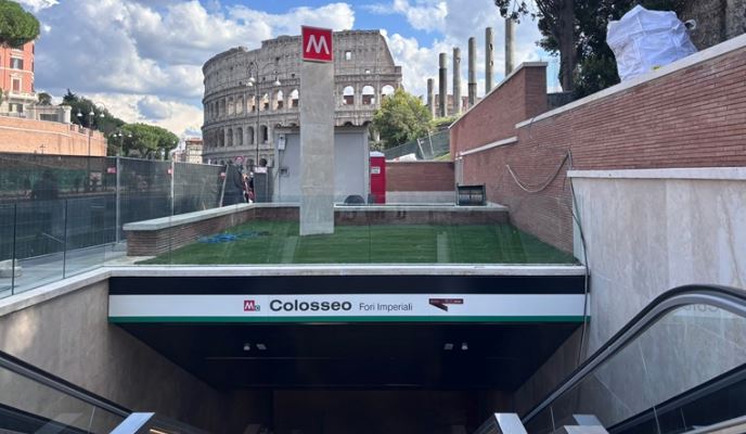 Inaugurazione delle stazioni-museo “Colosseo” e “Porta Metronia” della metro C