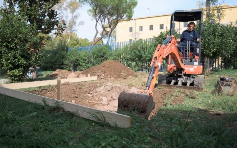 Installazione di Tibaldi alla Casa Circondariale Femminile di Rebibbia