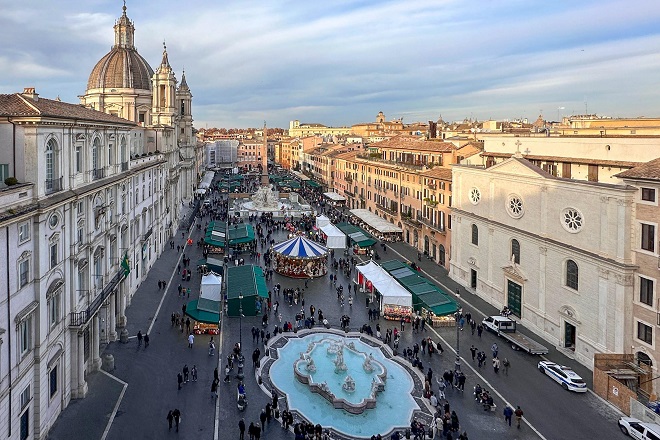 La Milonga per la Pace a Piazza Navona