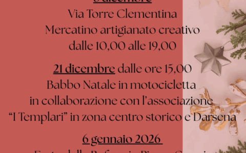 La Pro Loco di Fiumicino annuncia “Aspettando il Natale e…”