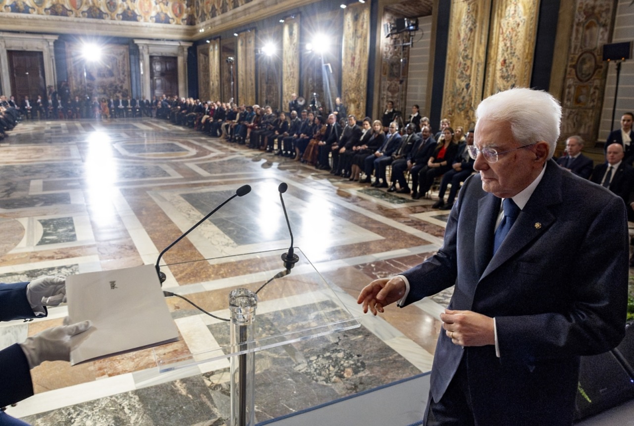 Mattarella: “No a un nuovo ordine fondato su guerra e competizione”