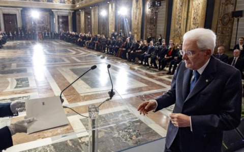 Mattarella: “No a un nuovo ordine fondato su guerra e competizione”