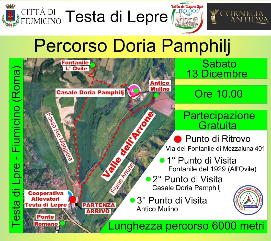 Passeggiata guidata a Testa di Lepre il 13 dicembre tra storia e natura