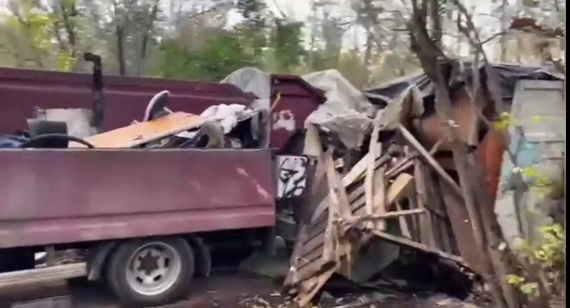 Smantellati insediamenti abusivi nel Parco Aniene