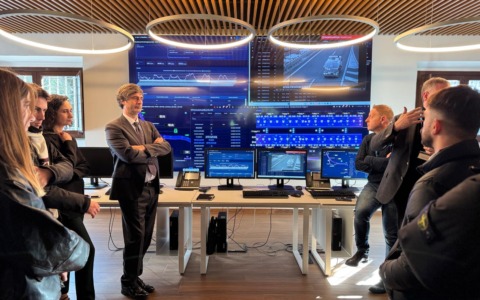 Studenti dell’Università Roma Tre visitano lo Smart Road Center di ANAS