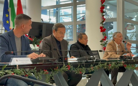 Svelato il prototipo della statua di San Pietro Pescatore a Fiumicino