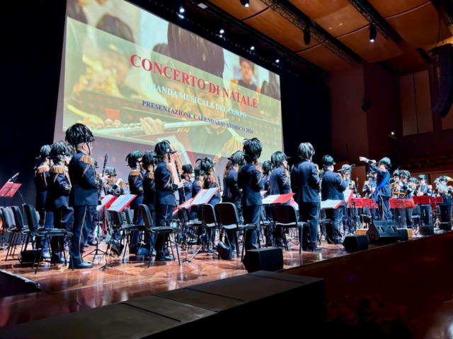 Trionfo per il concerto natalizio della Banda Musicale della Polizia Locale di Roma