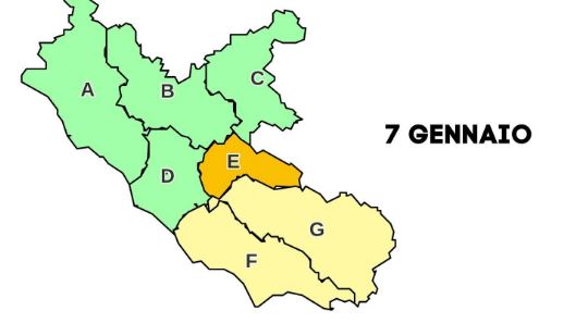 Continua l’allerta meteo: “Arancione in alcune zone del Lazio”