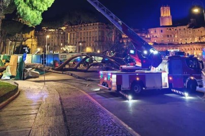 Crolla un albero di 15 metri a Villa Borghese: il terzo caso in pochi giorni