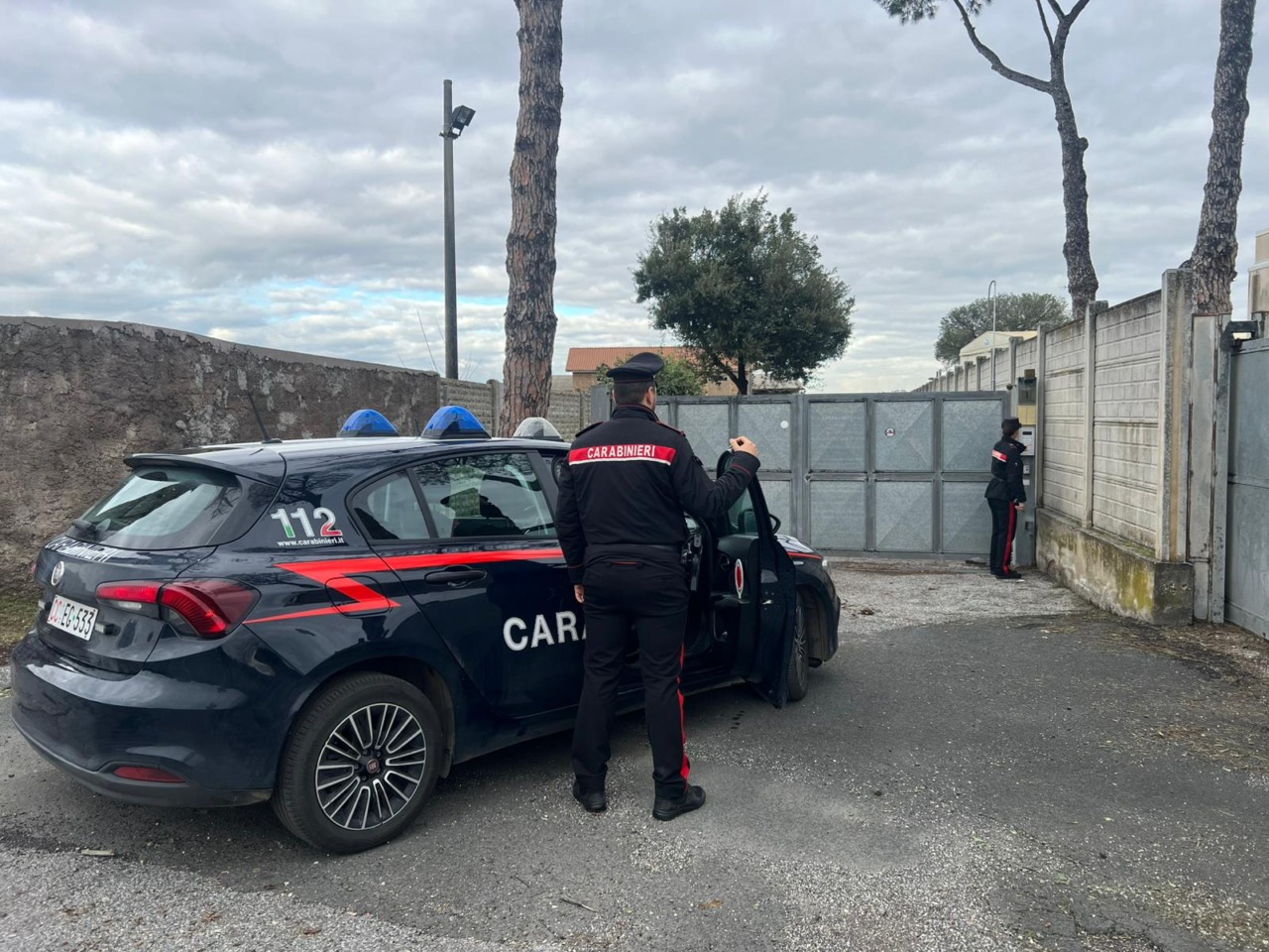 Due uomini arrestati per tentato furto in un cantiere edile