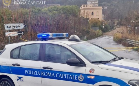 Interventi della Polizia Locale per il maltempo nella Capitale