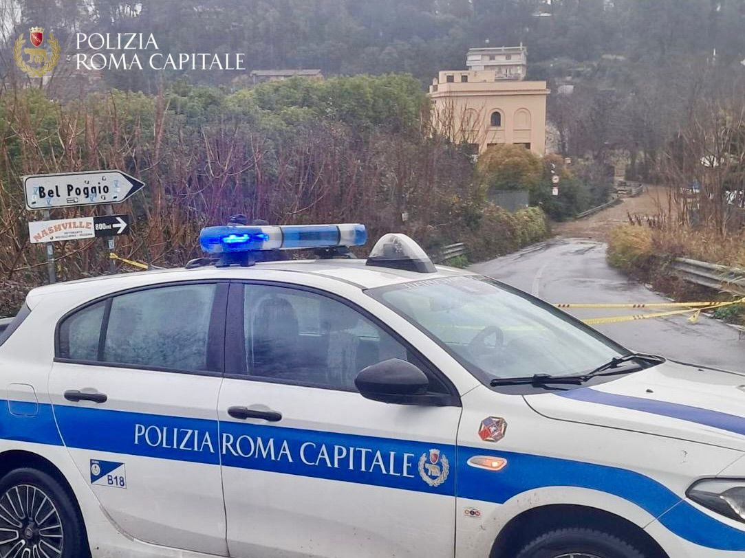 Interventi della Polizia Locale per il maltempo nella Capitale