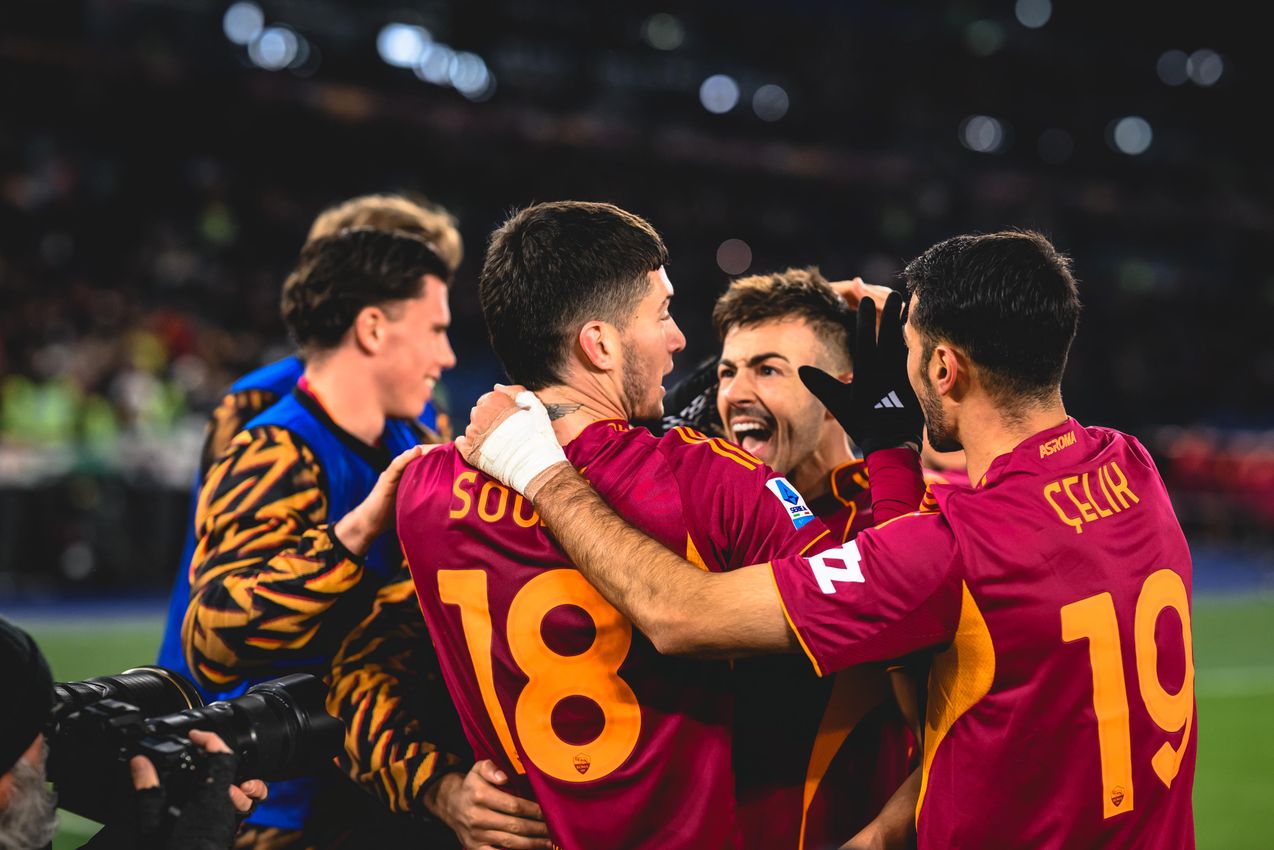 La Roma batte il Sassuolo 2-0 e conquista il terzo posto