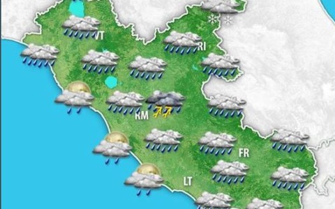 Maltempo: allerta gialla a Roma