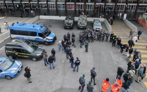 Operazione della Polizia a Termini: oltre 500 persone controllate