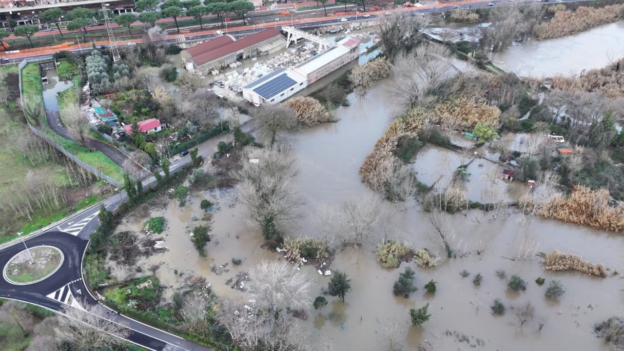 Riaperta la via Tiburtina dopo il maltempo