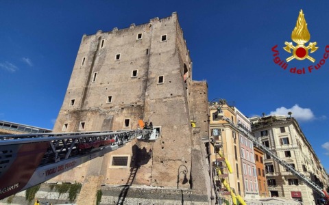 Rientro a casa per gli sfollati della Torre dei Conti