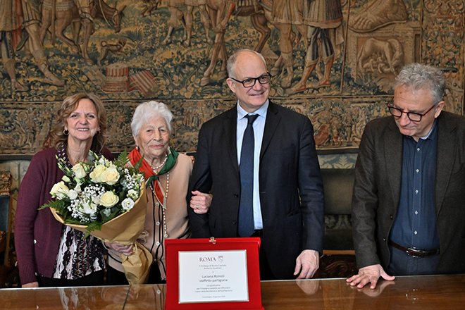 Roma riconosce Luciana “Luce” Romoli con un’onorificenza