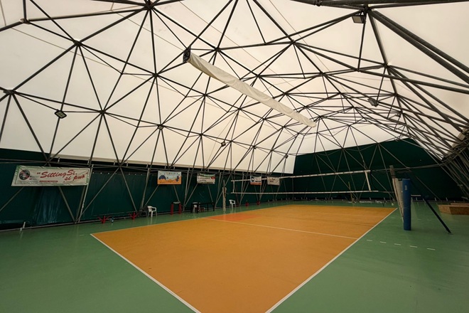 Sopralluogo al centro sportivo di via Lentini