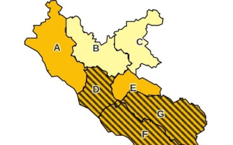 Allerta arancione per maltempo a Roma e provincia