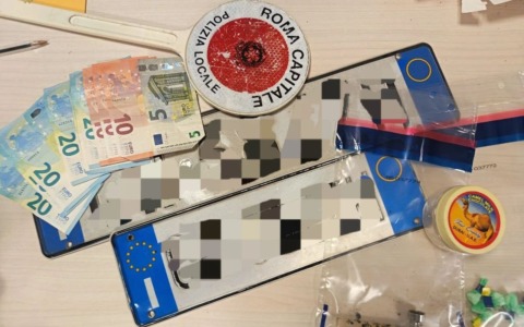 Droga e targa clonata: arrestato un 44enne davanti all’Olimpico